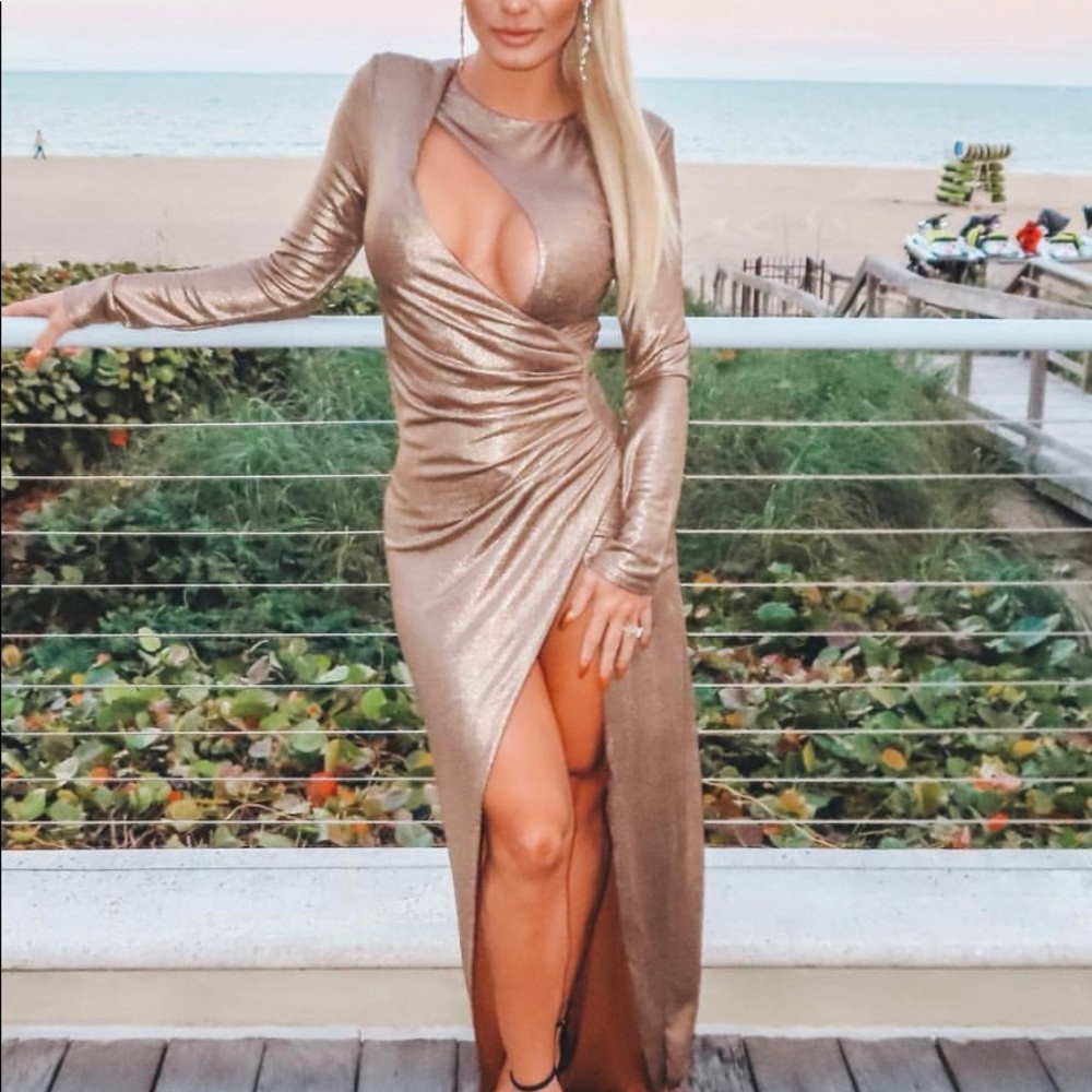 Gold Beautiful Dress! New Years